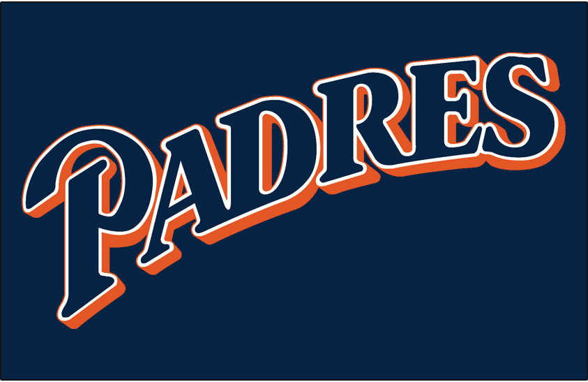 San Diego Padres 1997-2003 Jersey Logo fabric transfer
